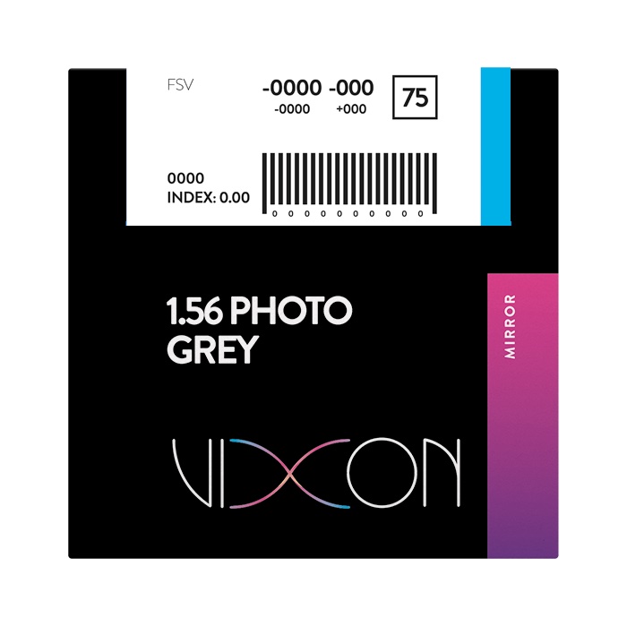 Vixon 1.56 Photo Gray FSV 70 Mirror Icy Blue
