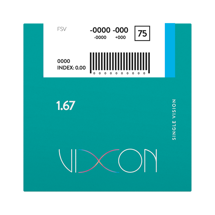 Vixon 1.67 FSV ASPH 75/70 AR Extended Range